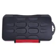 Memory Card Case Holder Storage Fits 12 SD+12 Micro SD TF Card Water Resistant e