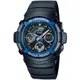 CASIO G-SHOCK 世界時間三眼計時錶/AW-591-2A