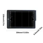 LCD Writing Tablet for Adults 16 Inches Soccer Tactics Board Basketball Coaching