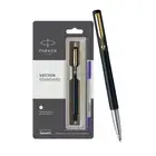Parker Vector Standard Ball Blue Pen With Refill For Gift Men And Women Q536