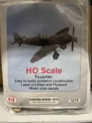 Osborn s 1075 HO Spitfire IX Supermarine Military Aircraft Plane Model Kit