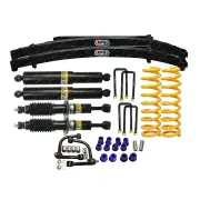 2 Inch Lift Kit Shocks King Spring EFS Leaf Control Arm for Mitsubishi Triton MQ