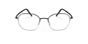 Silhouette Dynamic Dawn 5584/75 9040 Men's Glasses Black Size 49 - Private Health Rebate - Blue Light Block Available