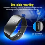 4GB Smart Watch Digital Voice Activated Audio Recorder Dictaphone MP3 Player