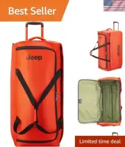 JS009D Two Wheel Rolling Travel Duffle Bag