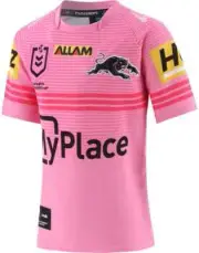 Penrith Panthers 2025 NRL Kids Away Jersey Sizes 6-14 BNWT
