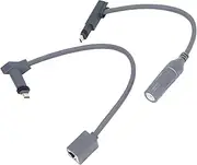SPX Male to RJ45 Adapter, Cable RJ45 Female Connectors, 24AWG 1200Mbps Waterproof Cable RJ45 Female Connector Adapter for Router
