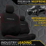 Mitsubishi Outlander ZJ & ZK Premium Neoprene 2x Front Row Seat Covers (Made to Order)