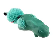 Gigwi Forestails Push To Mute Dog Toy Rabbit Bluish Green