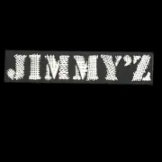 Vintage 1980’s Jimmy'Z Surf & Skateboard STICKER Black & Reflective Silver Text