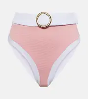 [Alexandra Miro] Alexandra Miro Whitney high-rise bikini bottoms AU 12 pink