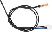 Temperature Sensor Thermostat Air Conditioner Supply Air Conditioner Thermistor Temp Sensor Replacement Ac Probe Air Conditioner Probe Thermistor Probe Ac Supply Sensor Black Metal