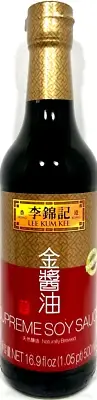 Lee Kum Kee Supreme Soy Sauce ( Japanese Style ) 16.9 oz ( Pack of 3 )