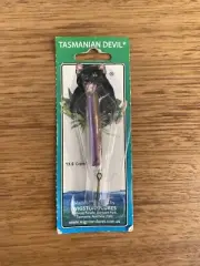 Tasmanian Devil Wakasagi Number 108 #108 13.5 Gram Lure Wigstons Lures Bite Card