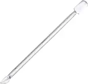 Baluue 2pcs Push Toenail Fingernail Nails Cuticle Softener Cuticle Pusher Manicure Cuticle Remover Kit Strip Filer Pry Tool Hangnail Nail Cuticle Cleaner Silver