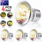 4X E27 50W Tortoise Heat Lamp 220V UVA + UVB Full Spectrum Sun Lamp Heating Bulb