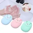 Cute Disposable Portable Boxed Hand Washing Soap Pieces Soap Flakes Soap Paper