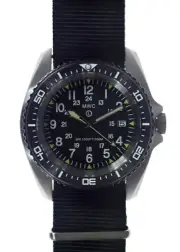 MWC Professional Automatic Divers Watch 300m/1000ft Water Resistant (Solid Bars)