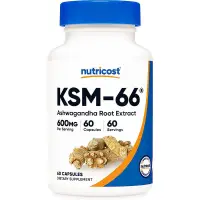 在飛比找蝦皮購物優惠-美國 Nutricost KSM-66 南非醉茄根提取物60