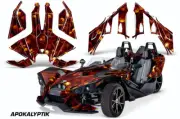 Roadster Graphics Kit Decal For Polaris Slingshot SL 2015-2023 APOKALYPTIK ORG