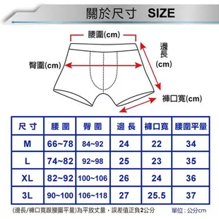 【YABY芽比】布萊恩彈性精梳棉四角褲６件組(男內褲 四角褲 平口褲)