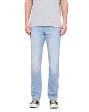 DL1961 Russell Slim Straight Fit Jeans in Light Fjord Blue