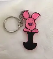 Piglet Shopping Trolley Key Token Removable for Coles Aldi etc.