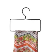 5PCS Rectangle Scarf Tie Towel Shawl Storage Metal Hanger Rack Muslim Hijab Hang