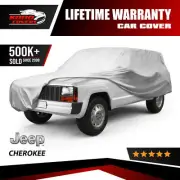 Jeep Cherokee 5 Layer Car Cover Outdoor Water Proof Rain Snow Sun Dust Ice Hail (for: Jeep)