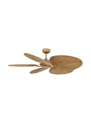 Bali 132cm DC Fan with Light in Natural
