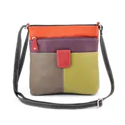 Franco Bonini - 12-242 Ladies Small Leather Shoulder Bag - Mushroom