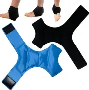 Ankle Ice Pack Wrap for Injuries Reusable Gel Foot Cold Pack for Achilles Ten...