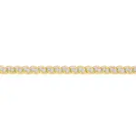 9ct Gold Diamond Marquise Link Bracelet