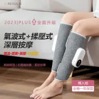 在飛比找momo購物網優惠-【日本 REGULIS】Plus升級款美腿舒壓按摩器二入組G