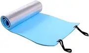Yoga Mat – Thick Fitness Pad | Aluminum Foil Exercise Mat | Non-Slip Waterproof Roll For Camping, Hiking, Beach, Picnic, Indoor Workout, Outdoor Insulation, Sleeping Pad, Easy To Clean