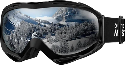 Outdoormaster OTG Ski Goggles - over Glasses Ski/Snowboard Goggles for Men, Wome