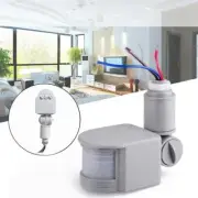 PIR Motion Sensor Switch Security Infrared Easy Light install 180° U8X9