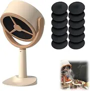 Texwix Flexcamo - Smoke Fan for Indoor Smoking, Tall Fan for Smoking, Portable Exhaust Fan for Kitchen, Portable Smoke Air Purifier Fan, Mini Bell