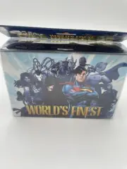Worlds Finest Dice Masters Team Bob DC Comics 2016 Sealed Wiz kids Deck Box