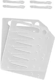 ETHZZLE Transparent Hard Disk Rack for HDDs DIY Multi Layer Hard Drive Storage Durable and Space Saving Hard Disk Bracket for Your PC Setup