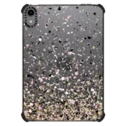 iPad mini (6th gen) iPad Impact Case Gold Pink Black and White Party Confetti Explosion