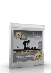 MEALS FOR MUTTS PUPPY LARGE TURKEY CHICK GLUTEN FREE GF 2.5KG *DATED JUNE 2025