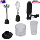 Healthy Choice Hand Blender Stick Mixer Set Puree Stainless Steel Food Processor