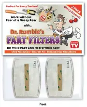 Toolbox FART FILTER Joke Gag - Handyman Tool Shop Birthday Gift CHERRY AIR PM2.5