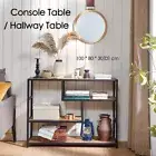 Hallway Console Table Entry Side Entry 4-tier Open Display shelf