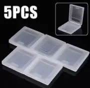 Clear Protective Game Cartridge Case Cover For Nintendo GameBoy Color GBC 5-Pack