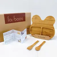 在飛比找Yahoo!奇摩拍賣優惠-Wookiki生活百貨【LABOOS 樂舖】 竹製兒童餐具 