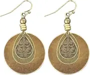 [Generic] Boho Earrings Flower Earrings Earrings for Women Girls, Handmade Trendy Vintage Jewelry