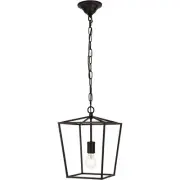 Living District LD6008D9BK Maddox 1 Light 10 inch Black Pendant Ceiling Light
