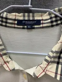 在飛比找Yahoo!奇摩拍賣優惠-Burberry 長袖 上衣 女款 XL